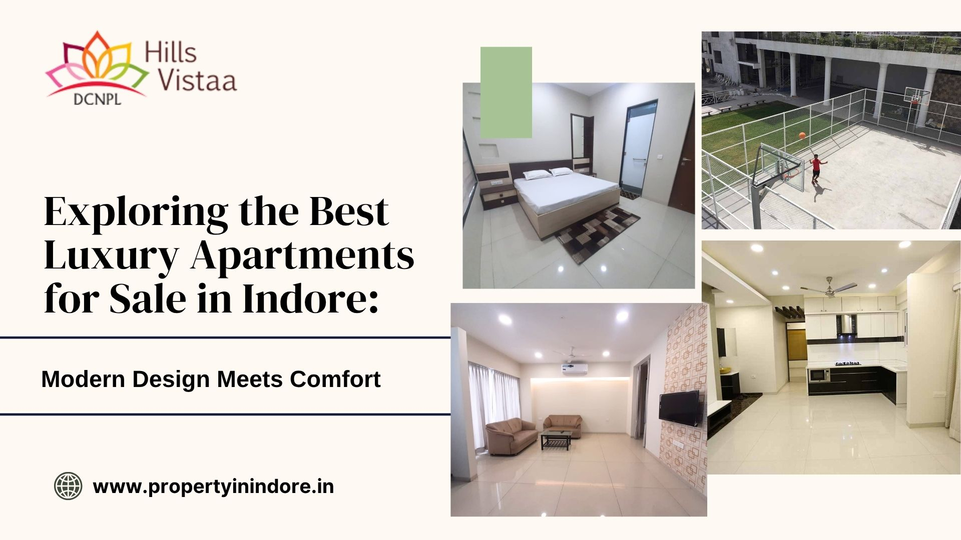 Exploring the Best Luxury Apartments for Sale in Indore: Modern Design Meets Comfort