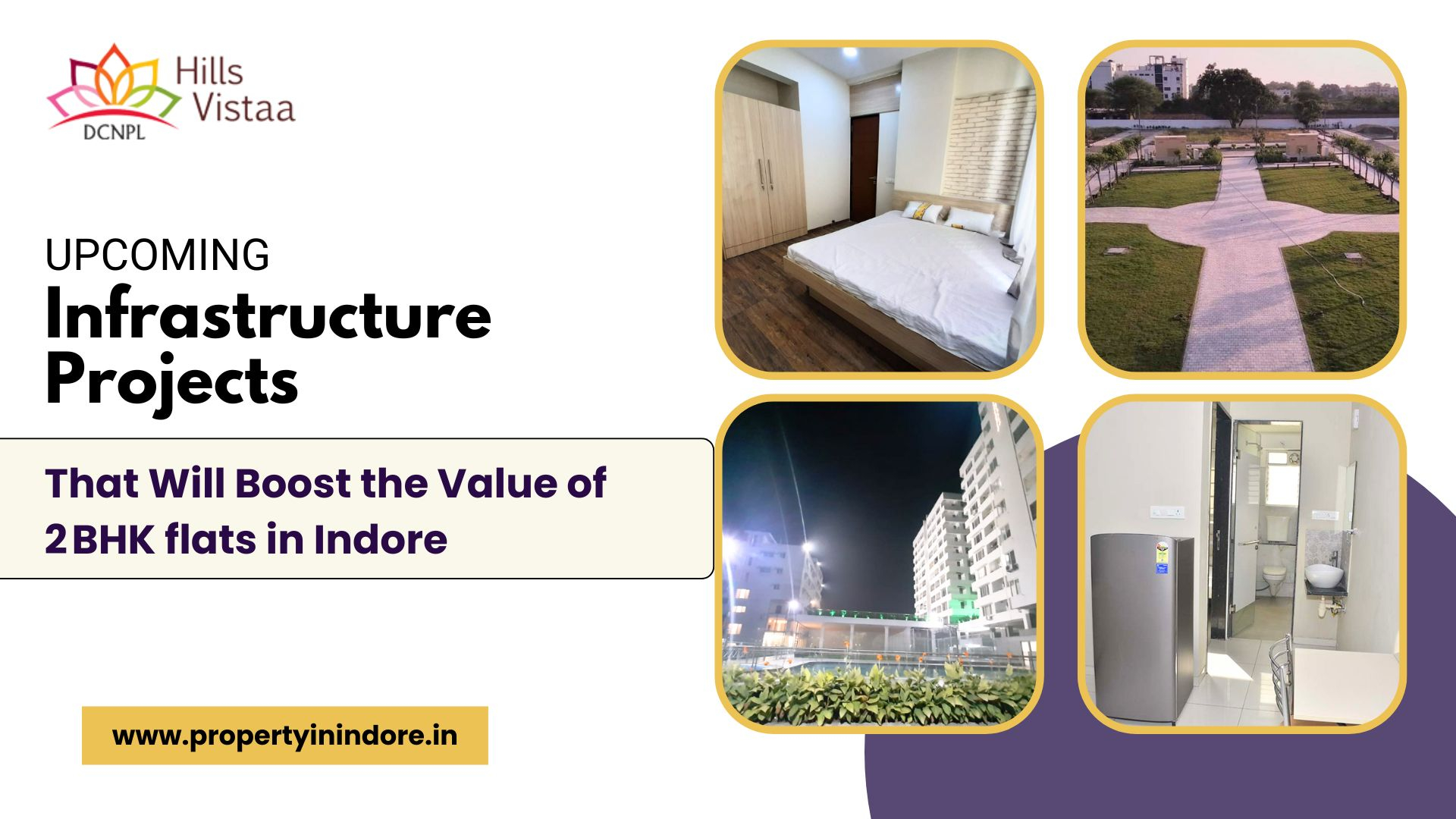 Upcoming Infrastructure Projects That Will Boost the Value of Two BHK flats in Indore